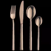 Pintinox set pribora Synthesis Bronze, 24 kosov, lesena škatla