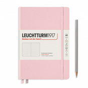 Notebook Medium (A5) Hardcover, Tačke, Svetlo roze