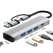 INF 5-v-1 Gigabitna priklopljiva postaja 2208TU, (21749969)