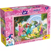 LISCIANI Puzzle Maxi Princess 2u1 složi I oboji TIT 2 -108 delova