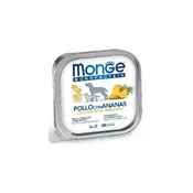 MONGE Pašteta za pse sa ukusom piletine i ananasa 150g