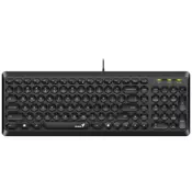 GENIUS Tastatura SlimStar Q200 USB YU crna