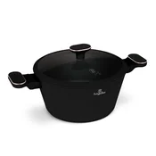 Berlingerhaus Lonec s titanovim premazom in pokrovom, premer 24 cm, iz kolekcije Black Rose