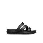 Crocs Natikači Getaway Strappy Sandal W 209587 Črna