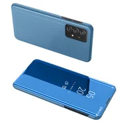 Hurtel Clear View Case preklopni ovitek za Samsung Galaxy A73 modra