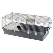 Ferplast kavez za male životinje Rabbit 120 - sivi: D 118 x Š 58,5 x V 51,5 cm