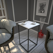 HANAH HOME Pomoćni stočić Pure White