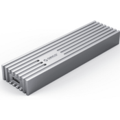 Orico FV35C3-G2 kucište za SSD disk, vanjski, M.2 NVMe/SATA 2230-2280 u USB3.2 Gen2, USB-C, 10Gb/s, aluminij (FV35C3-G2-GY-BP)
