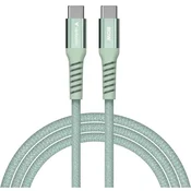 Verbatim 31864 magnet. Kabel USB-C 60W 1,2 m zelen