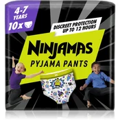 Pampers Ninjamas pižama hlače, za fante, 4-7 let, 10/1