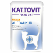 24x85g Kattovit za okrevanje vrečke za mačke, piščanec