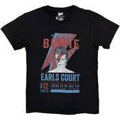 David Bowie Earls Court 73 Black XL Majica