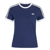 ADIDAS ORIGINALS Majica 3 STRIPES SLIM temno modra / bela