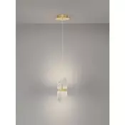 LUCIEN LED VISILICA ZLATNA/STAKLO 9W IP20 3000K TRIAK PRIGUŠLJIVA NL9214198