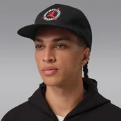 Čepica Jordan Flight Club Pro Unstructured Flat Bill Hat Black/ Black L/XL