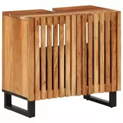 Vidaxl vidaXL Omarica za umivalnik 62x34x58 cm masivni akacijev les