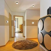 Top Light Stropna svetilka Puk One 2, krom, G9 - Hodnik - Sodobni - Kovina