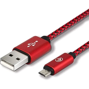 EVOMIND Pleteni mikro USB kabel za hitro polnjenje -1M