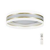 LED Prigušiva stropna svjetiljka SMART CORAL GOLD LED/24W/230V bijela/zlatna + DU