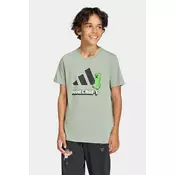 Adidas Majica za decake J Mc Tr Tee KD6873, Kratki rukav, Svetlozelena