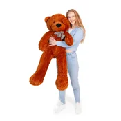 KomfortKissen Mehki plišasti medved 120 cm Oranžen, (21674011)