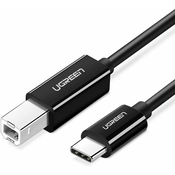 Ugreen kabel za tiskalnik USB-C (M) 2.0 na USB-B (M) 2m