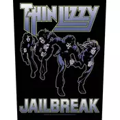 Thin Lizzy Jailbreak Našitek za šivanje 36 x 30 cm
