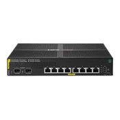 HPE Aruba Networking CX 6000 8p 1G Class4 PoE 2p SFP 1G 67W Switch