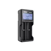 XTAR USB punjač akumulatora do 2 kom. sa displejem