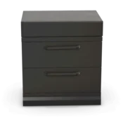 GRLLR Connect Storage Unit with Drawers s pultom s kamnitim videzom