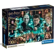 Harry Potter - Usoda čarovniškega sveta 1000-delna sestavljanka s posterjem - Clementoni