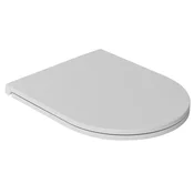 INFINITY Slim straniščno sedalo, mehko zapiranje, enostavno jemanje, belo mat - Bela mat barva - Isvea - INFINITY - 24 - Duroplast - Za posebna stranišča - 14