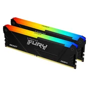 RAM Kingston DDR4 16GB (2x8GB) 3600MHz KF436C17BB2AK2/16 w/RGB Heatsink