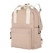 Travelite Basics Canvas Backpack Light brown
