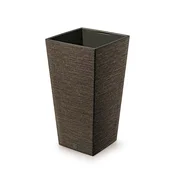 Prosperplast Saksija Furu square eco wood h350w,Kafa