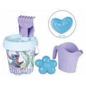 Smoby vedro set Stitch Garnished Bucket s kanglico velikost 18 cm