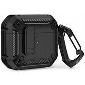 TECH-PROTECT X-CARBO APPLE AIRPODS PRO 1 / 2 BLACK (9490713928080)