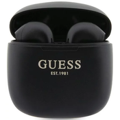 Guess GUTWST26PSK TWS Bluetooth Headphones + Black Classic EST Logo Docking Station (GUTWST26PSK)