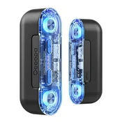 Prenosna grelca za roke Ocoopa 2v1 UT2s GamerPRO z nastavljivo temperaturo, vgrajenim power bankom, magnetnim spenjanjem in RGB osvetljavo - črn