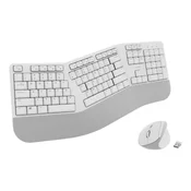 Sanwa Tastatura, Bežicna, Bela + Miš, Beli