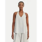Eleh Bluza SS260092 Svetlo modra Relaxed Fit