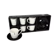 Sigma Set šoljica za kafu 180ml 6/1 porcelan rxg-n24106c, Beli