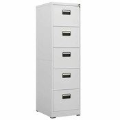 Ormaric za spise svjetlosivi 46 x 62 x 164 cm celicni