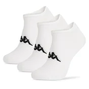 Nogavice Kappa Z4441_AW24 (3-PACK) Bela
