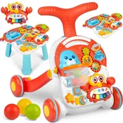 Ricokids Izobraževalna mizica 2v1 RK-810 bela in rdeča