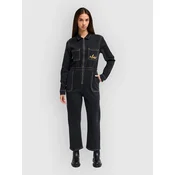 RVCA Worker Jumpsuit washed black