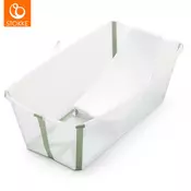 STOKKE kada Flexi Bath s potporom transparent green 531508