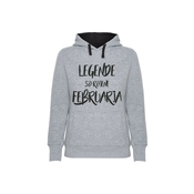 Hoodie ženski Legende rojene Februarja