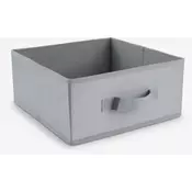 Korpa Š28xD28xV13cm svetlo siva