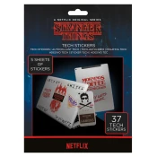 Nalepke Stranger Things, komplet 37 nalepk